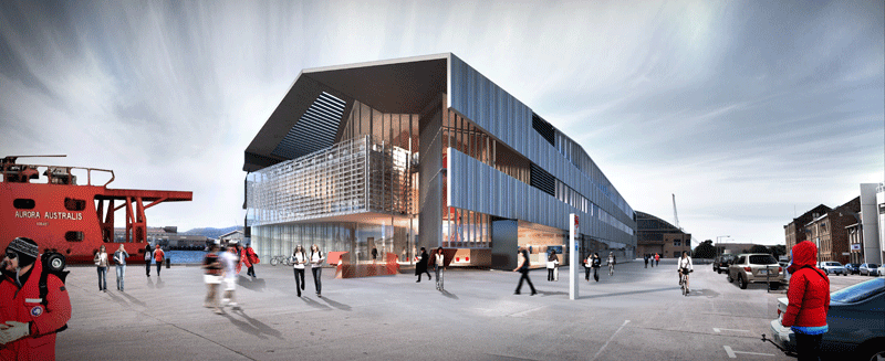 Artist impression of IMAS building