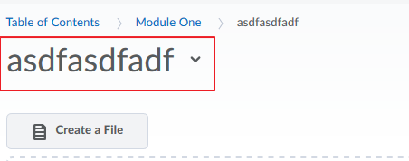 Rename your file and add a description