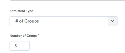 # of groups