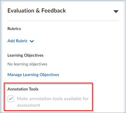Annotation items