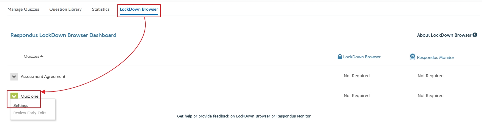Respondus Lockdown Browser