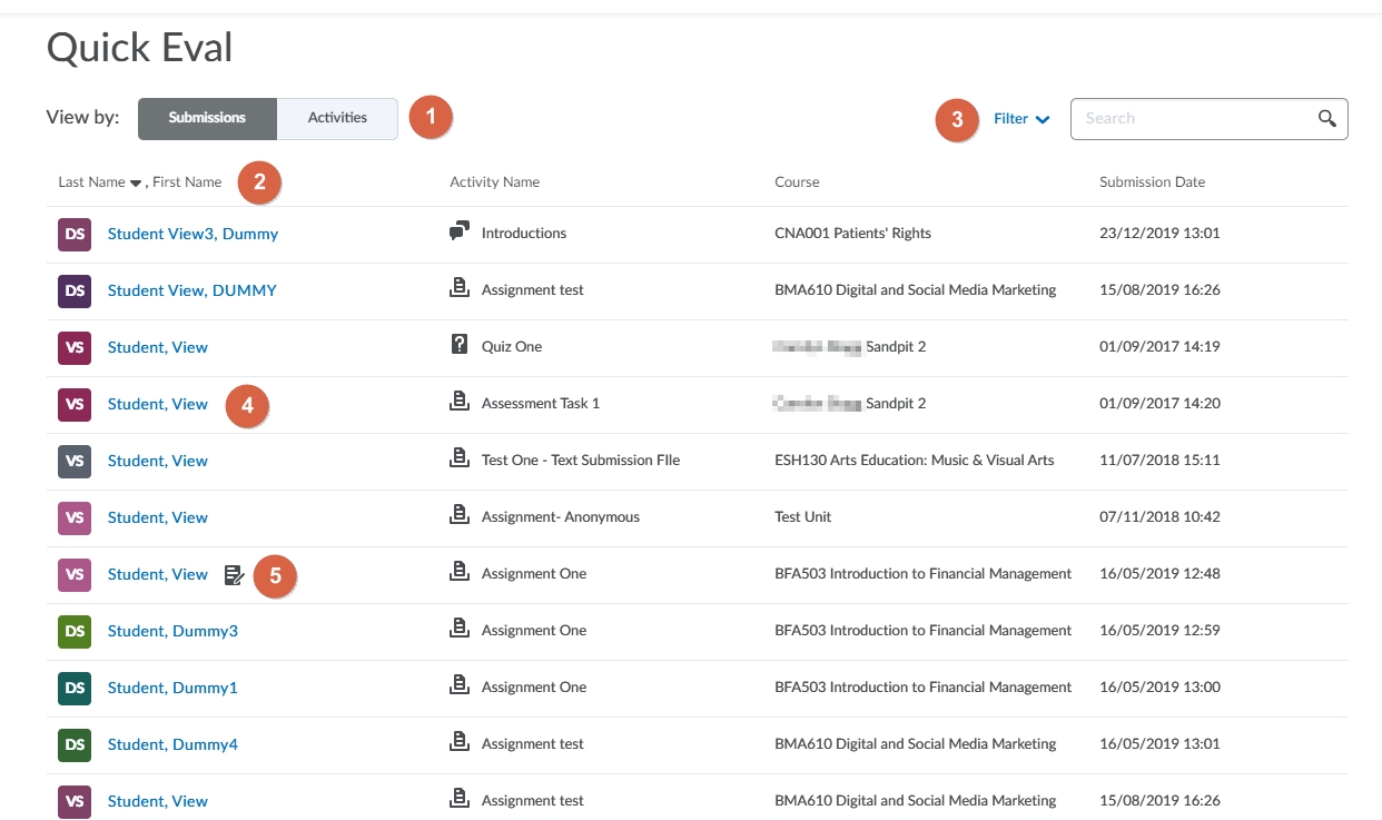 Quick Eval overview