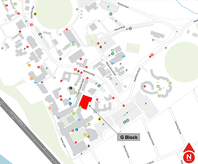 Maps: G Black, University of Tasmania – Newnham Campus