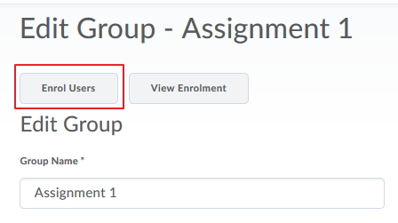 Edit your Group name