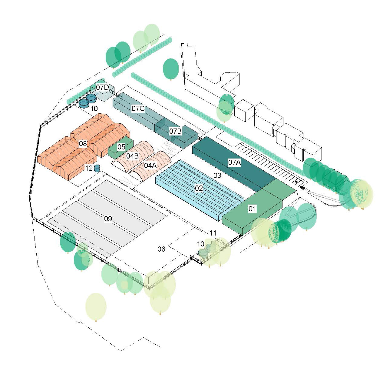 Overview of TIA's new development at the Newnham Campus