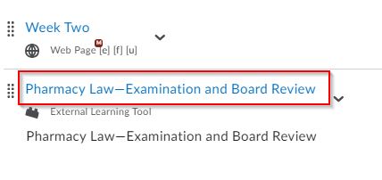 Student access item