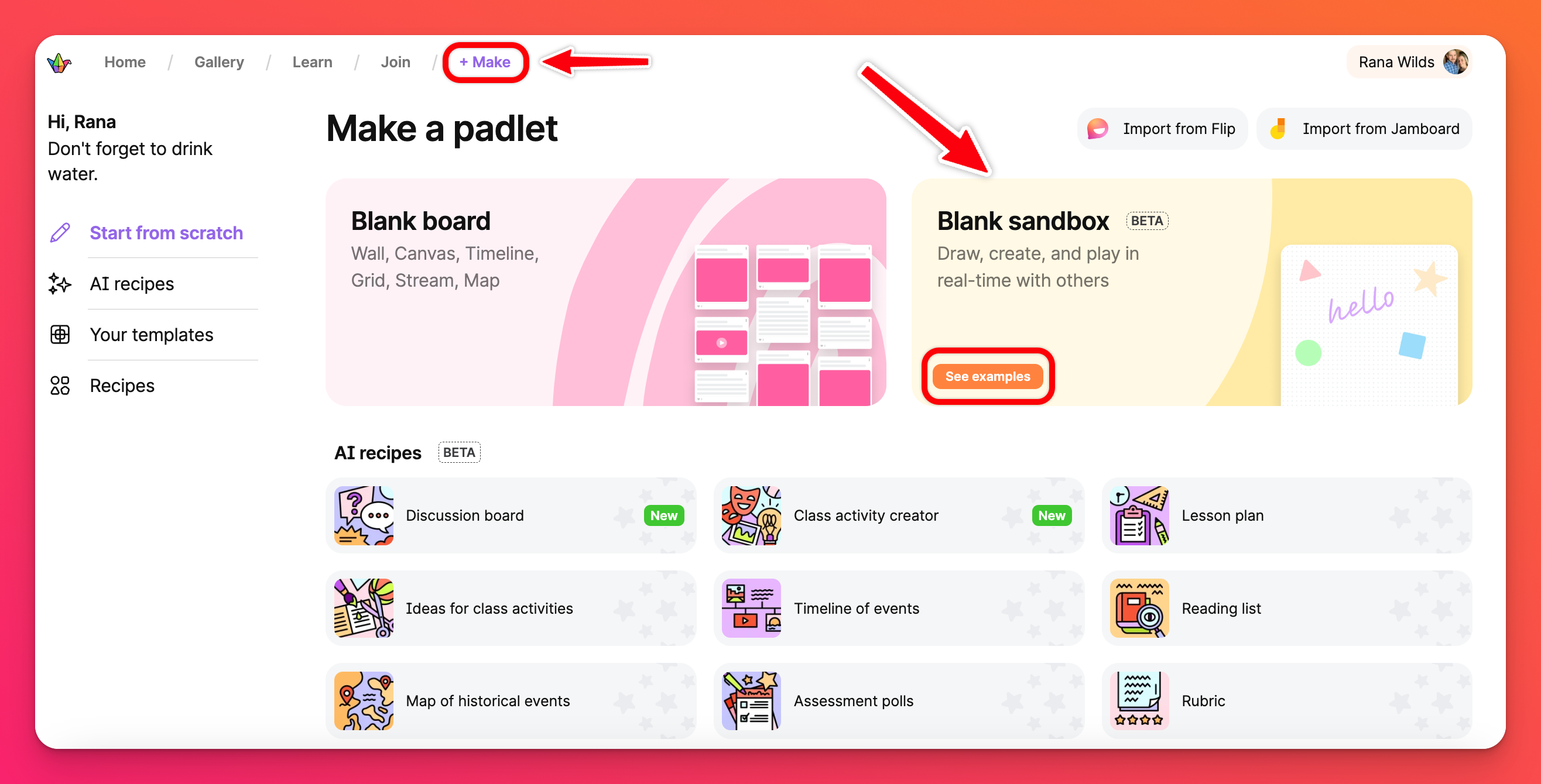 Access Sandbox