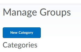 Click on New Category