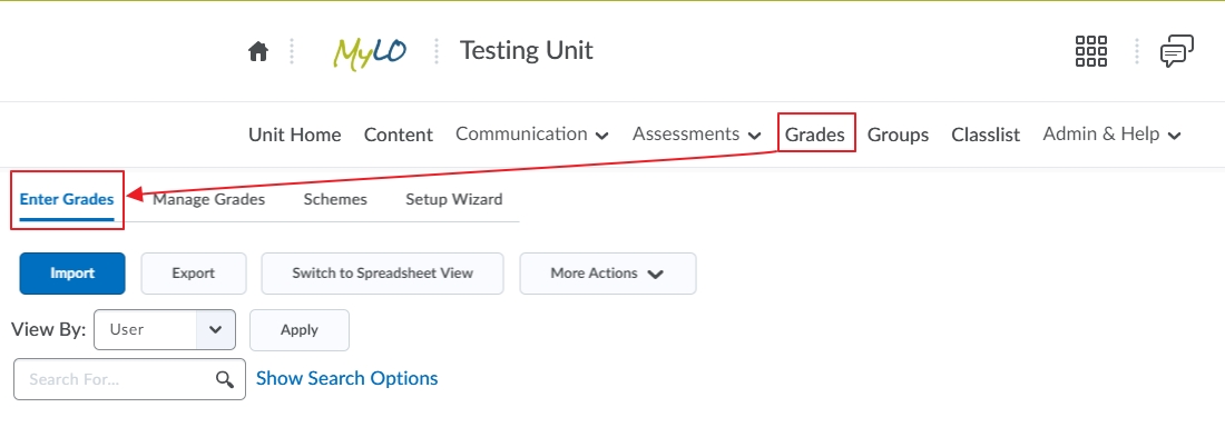 Grades - grade all