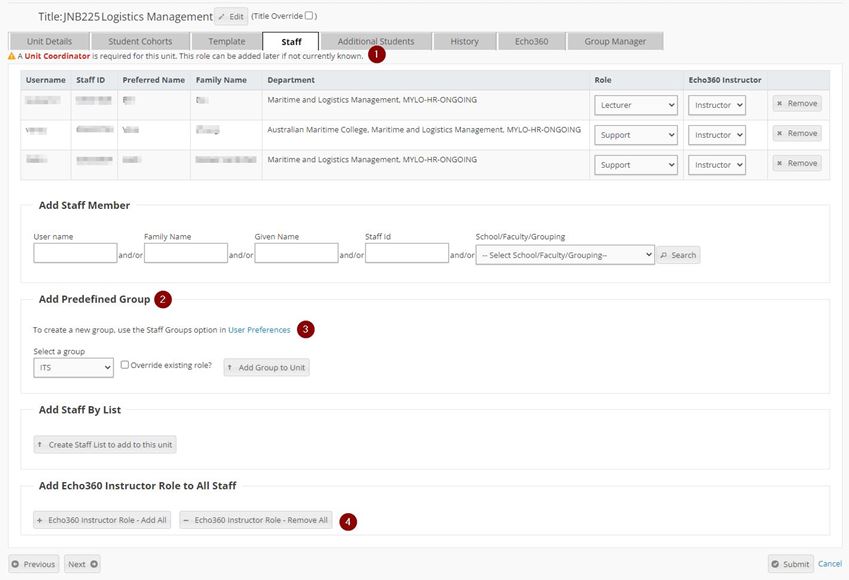 Upload group of users