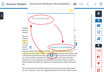 QuickMark - create your own