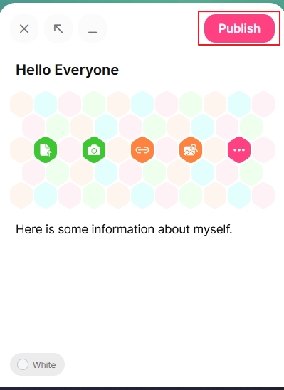 Add to your padlet post