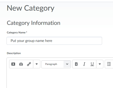 Create Groups 2