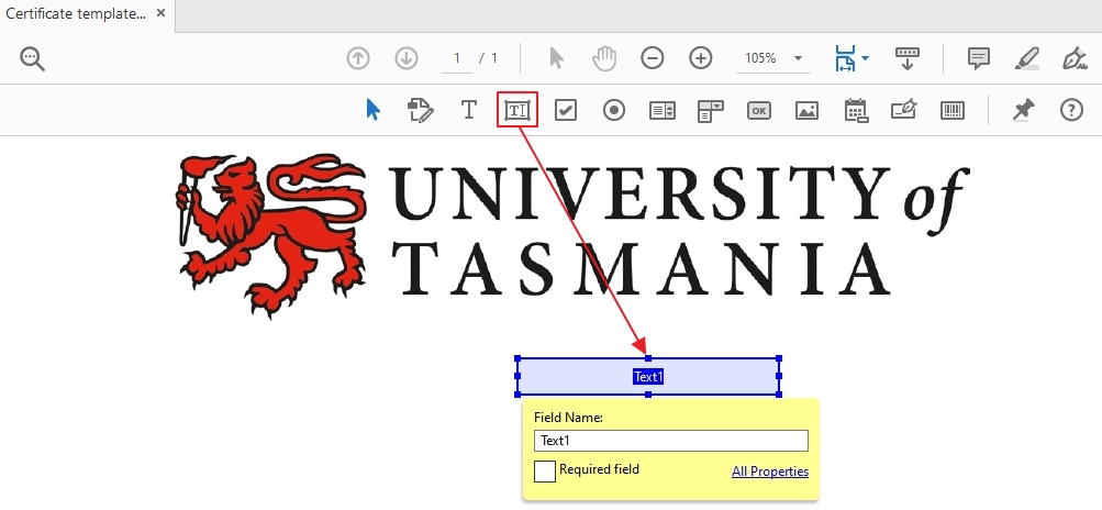 Add a Text Field