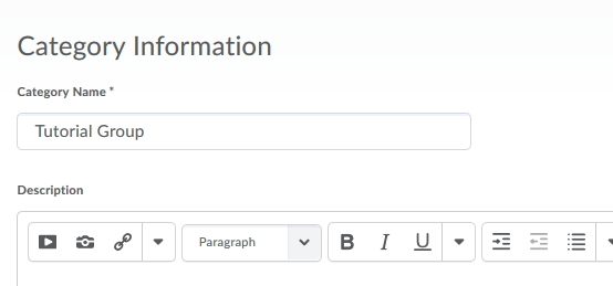 Type a name for your groups
