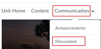 Choose Discussions