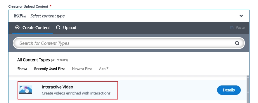 Press on Interactive Video