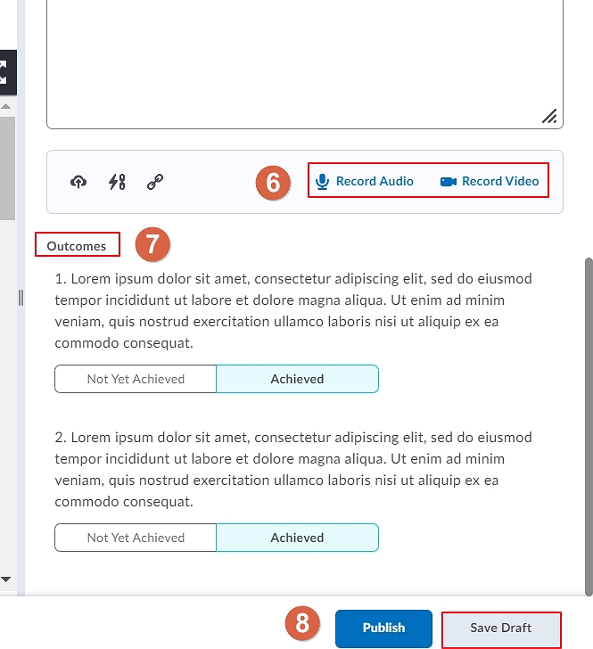 Assignment view
