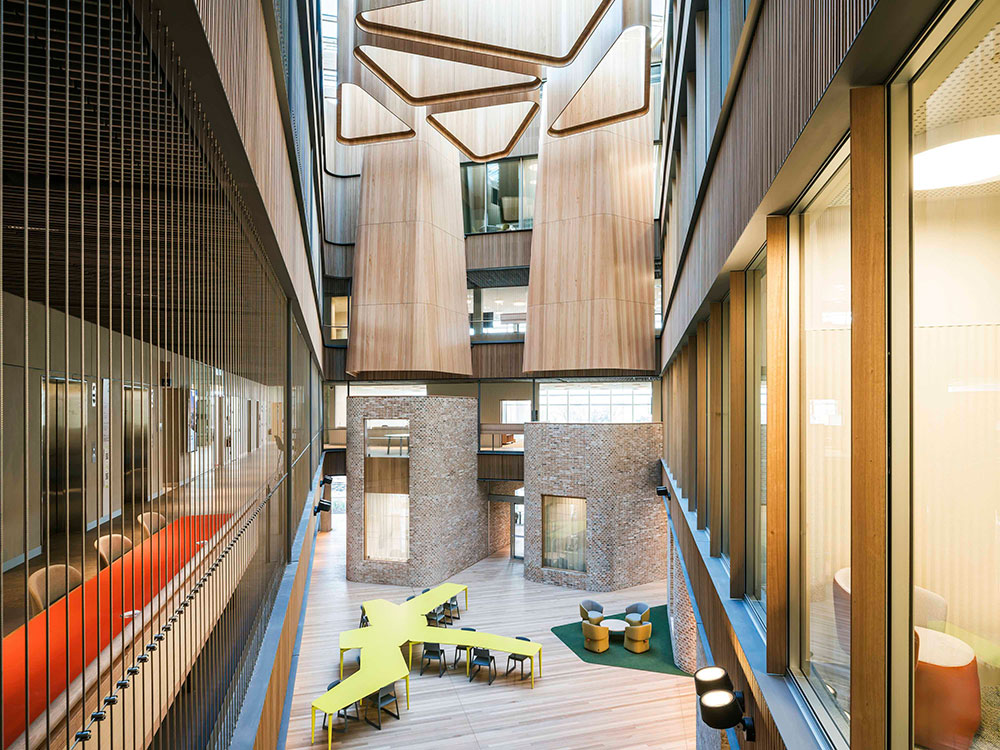 An image of the River's Edge building