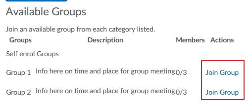Student can now join the group