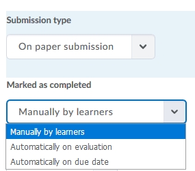 New completion methods