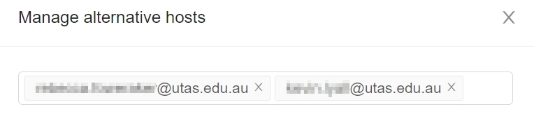 Add Email address