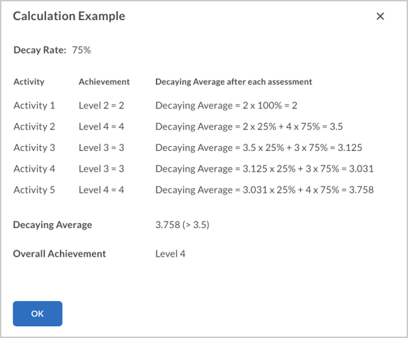 calculation  example