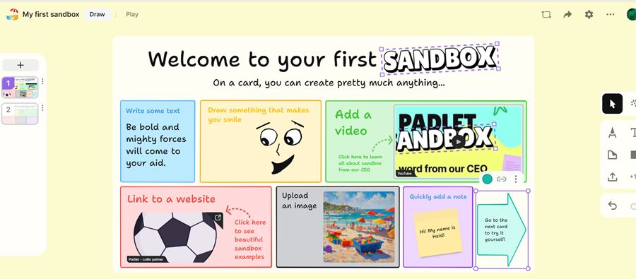 Sandbox example