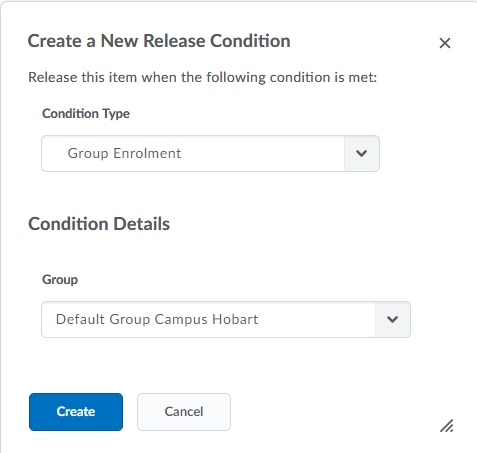Choose your groups