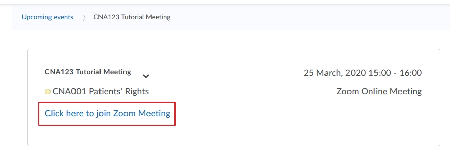 nter Zoom meeting