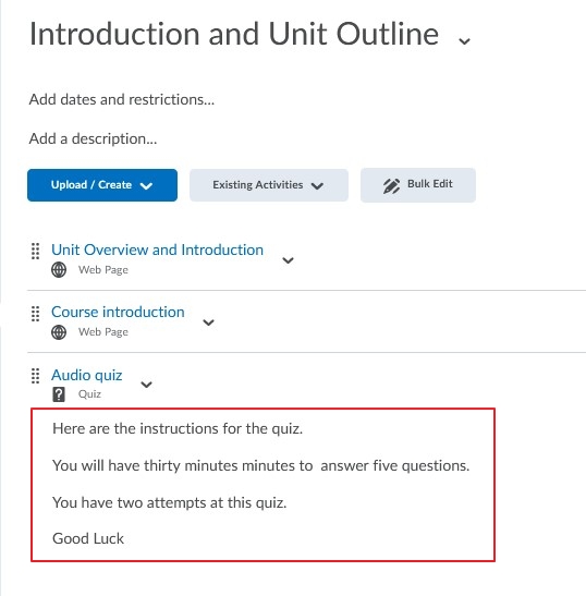 Introduction added in content