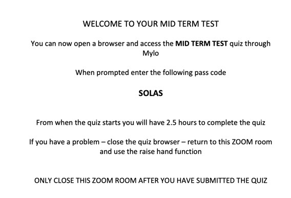Example start slide